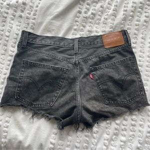 Levi’s 501 Size 26 Black Denim Shorts